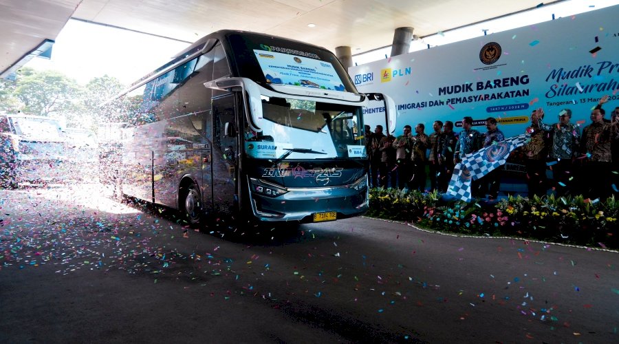 Kemenimipas Fasilitasi Mudik Bersama 2026, Ratusan Peserta Diberangkatkan ke Sejumlah Kota