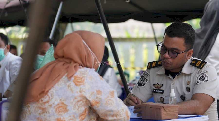 Sambut HBP Ke-62, Ditjenpas Hadirkan Layanan Kesehatan Gratis dan Bansos di Kabupaten Bogor