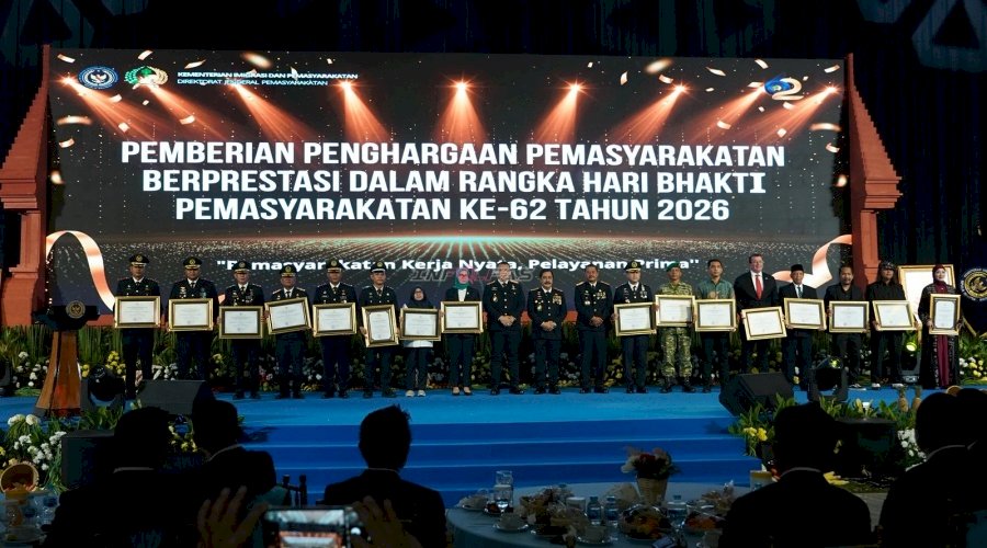 Hari Bakti Ke-62, Pemasyarakatan Usung Semangat “Kerja Nyata, Pelayanan Prima”