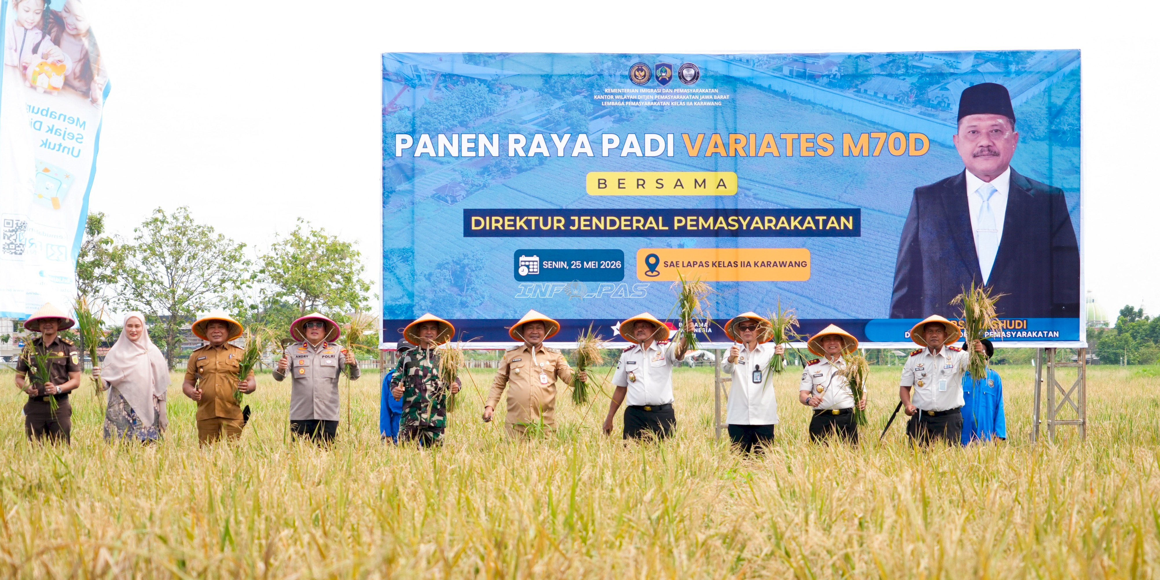 Dirjenpas Tinjau Program Ketahanan Pangan dan SPPG di Lapas Karawang