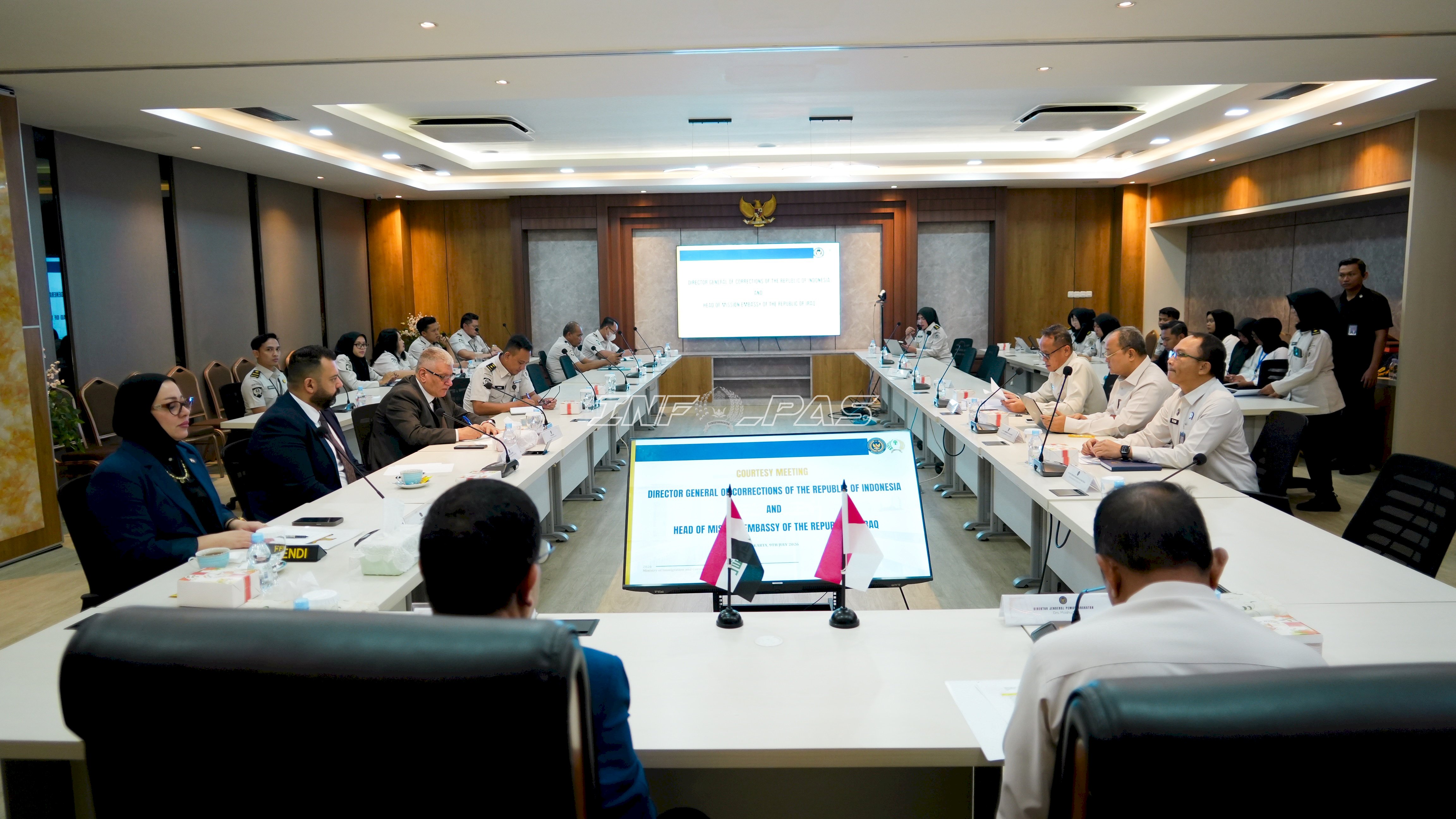 Ditjenpas Terima Kunjungan Kedubes Irak, Bahas Penanganan WNA dan Kerja Sama Pemasyarakatan