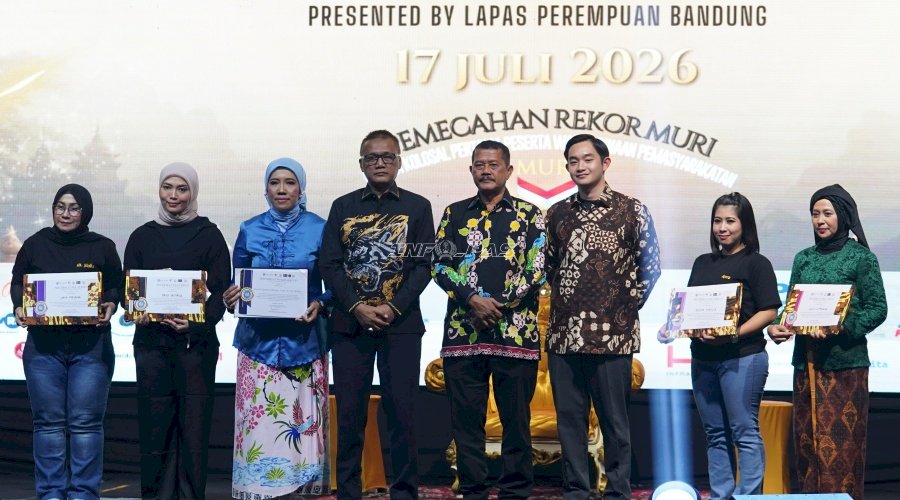 Drama Kolosal Ciung Wanara Karya Warga Binaan Lapas Perempuan Bandung Pecahkan Rekor MURI 