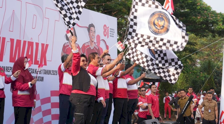 Fun Walk dan Baksos Penuh Makna Ramaikan HUT Ke-81 RI Kemenimipas