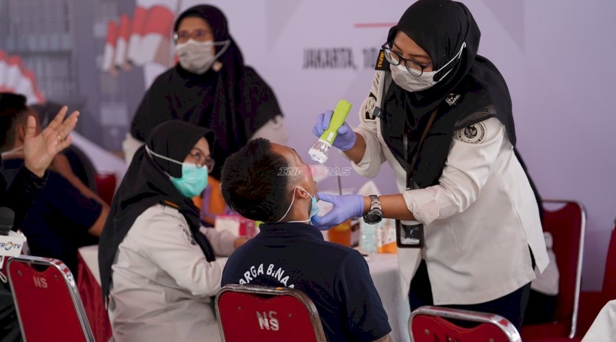 Semarak HUT Ke-81 RI, Kemenimipas Gelar Skrining Katarak dan Cek Kesehatan Gratis