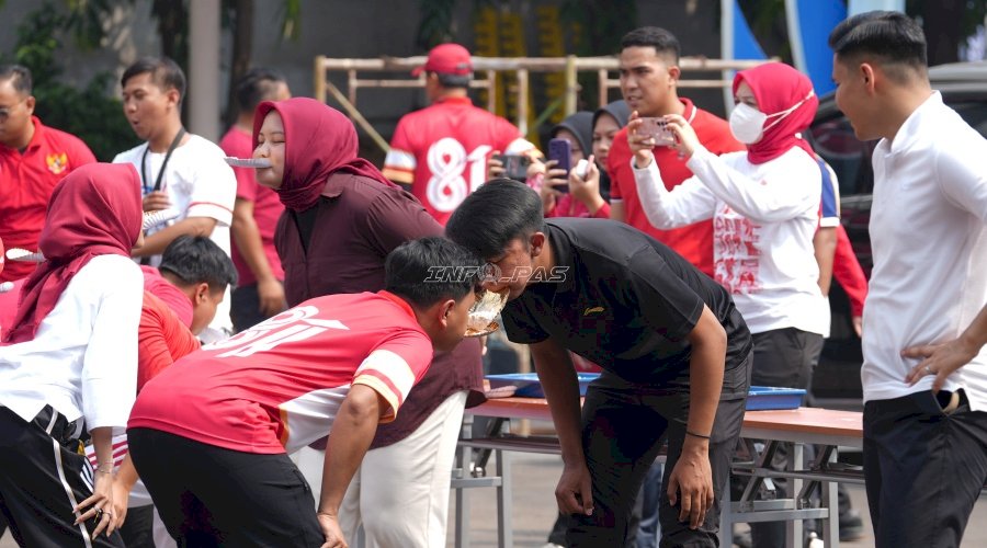 Meriahkan HUT Ke-81 RI, Ditjenpas Gelar Beragam Lomba Antarpegawai