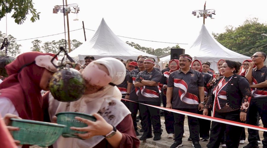 Penuh Semangat Kebersamaan, Kemenimipas Rayakan HUT Ke-81 RI lewat Lomba Tradisional dan Pasar Rakyat
