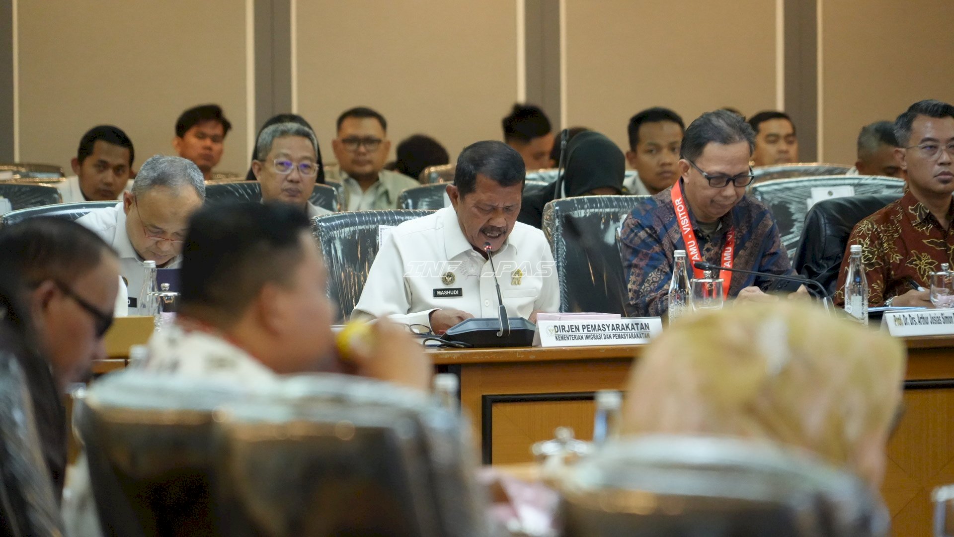 RDPU Komisi XIII DPR RI, Dirjenpas Paparkan Penataan Pidana Kerja Sosial