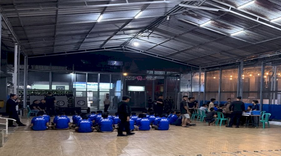 Sebanyak 313 Warga Binaan Risiko Tinggi Dipindahkan ke Nusakambangan